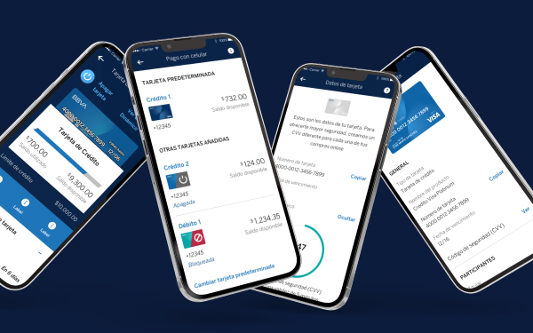 BBVA: Product detail Aqua cards